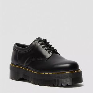Dr. Martens 8053 LEATHER PLATFORM CASUAL SHOES Size 8